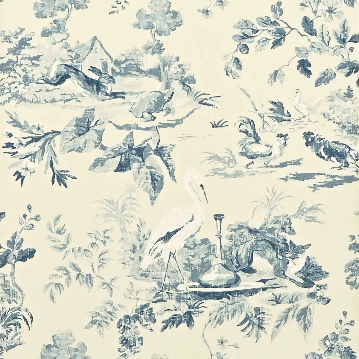 Aesops Fables Wallpaper roomset