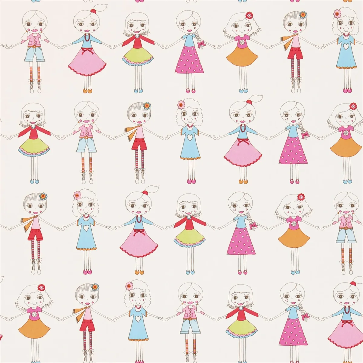All About Me Best Of Friends Wallpaper roomset
