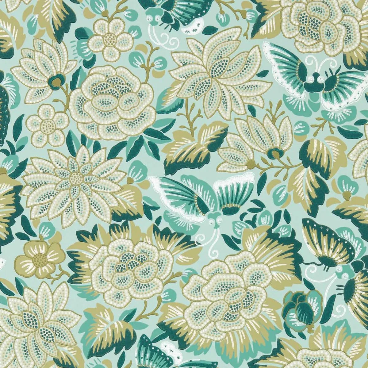Amara Butterfly Wallpaper roomset