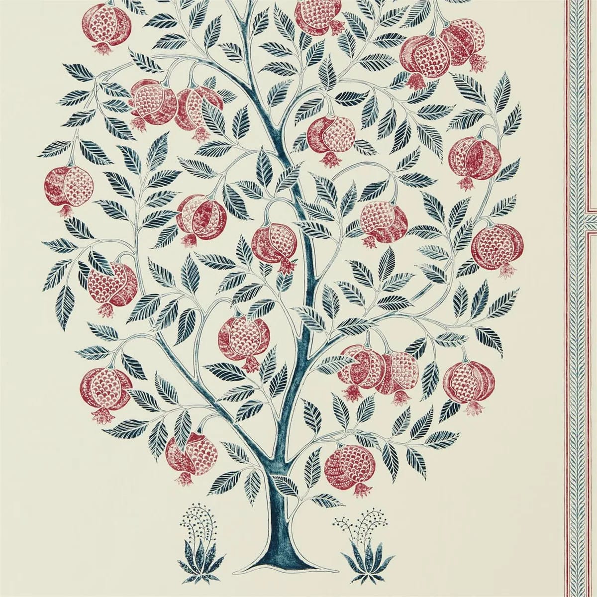 Anaar Tree Wallpaper roomset