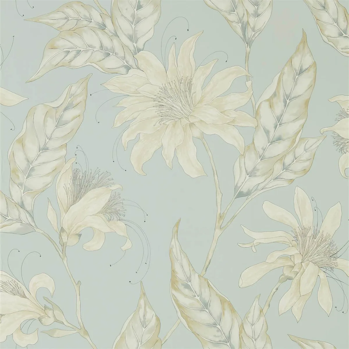 Ananda Topaz Wallpaper roomset