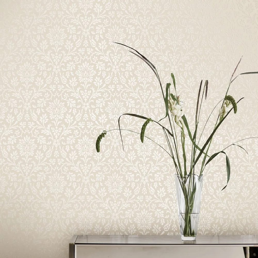 Annecy Linen Wallpaper roomset