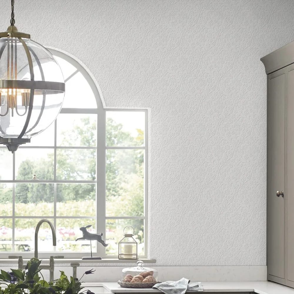 Annecy Paintable Wallpaper roomset