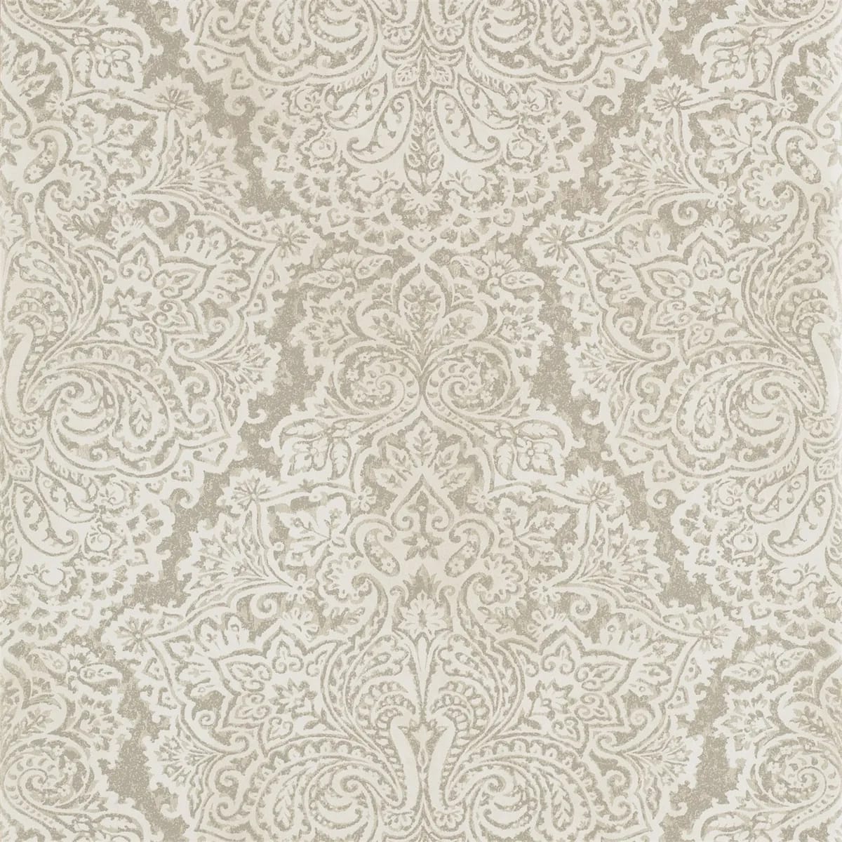 Aurelia Wallpaper — White Gold