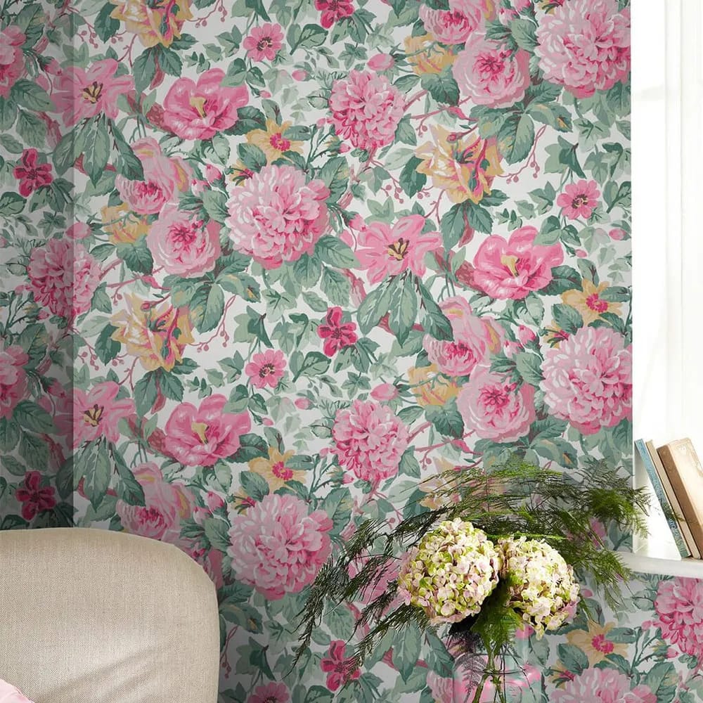 Aveline Rose Wallpaper roomset