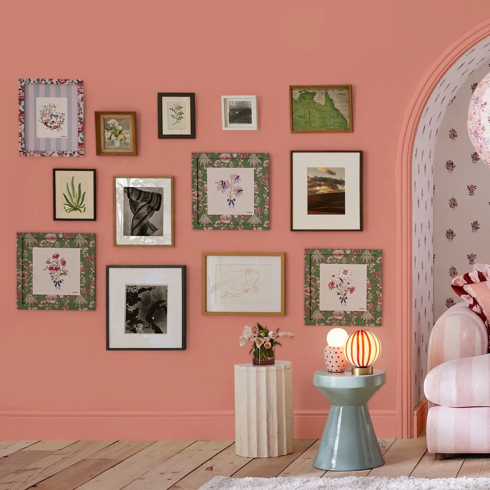 Cath Kidston Peach Picking Paint detail 1