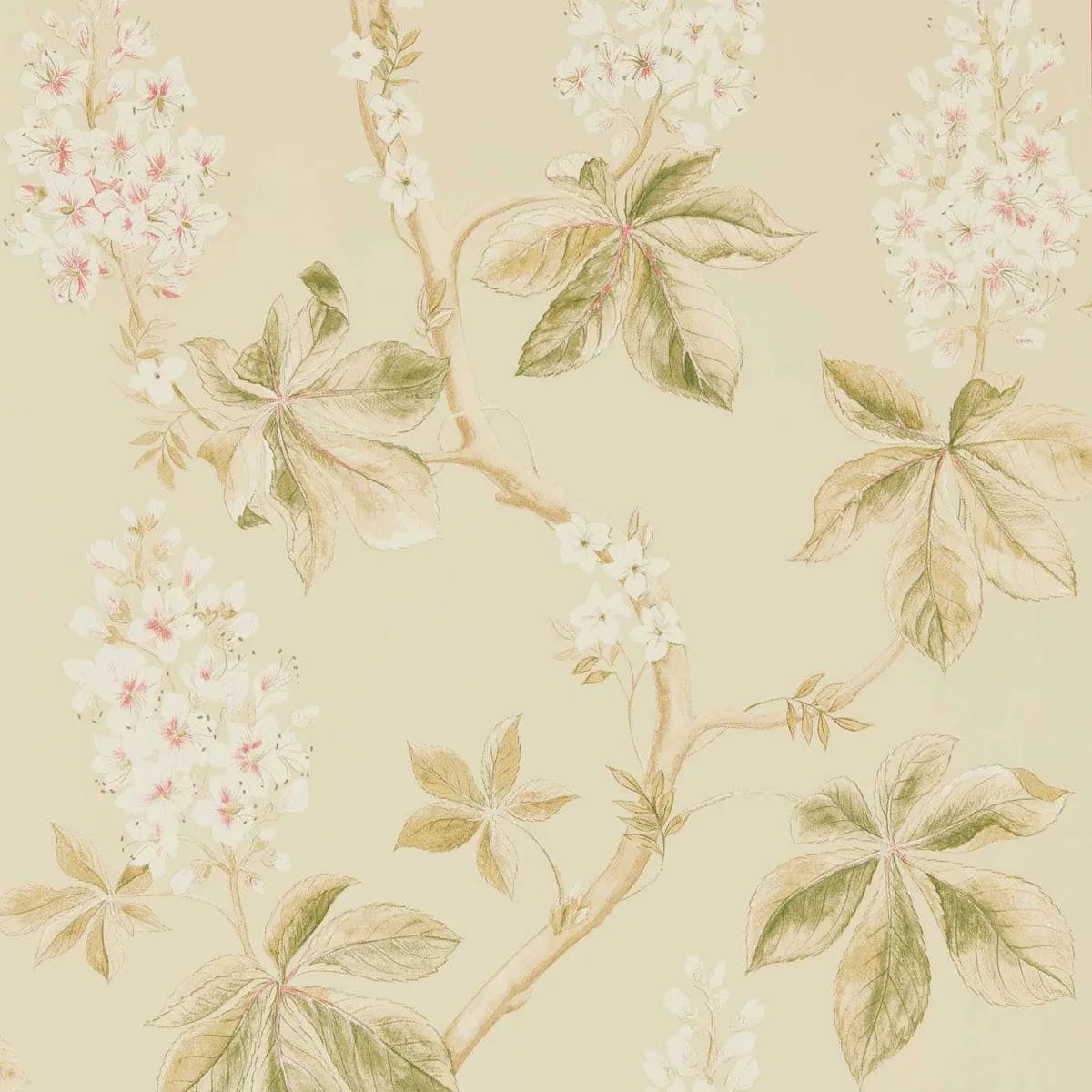 Chestnut Tree Wallpaper roomset