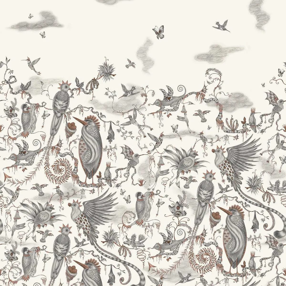 Cloud Forest Wallpaper roomset