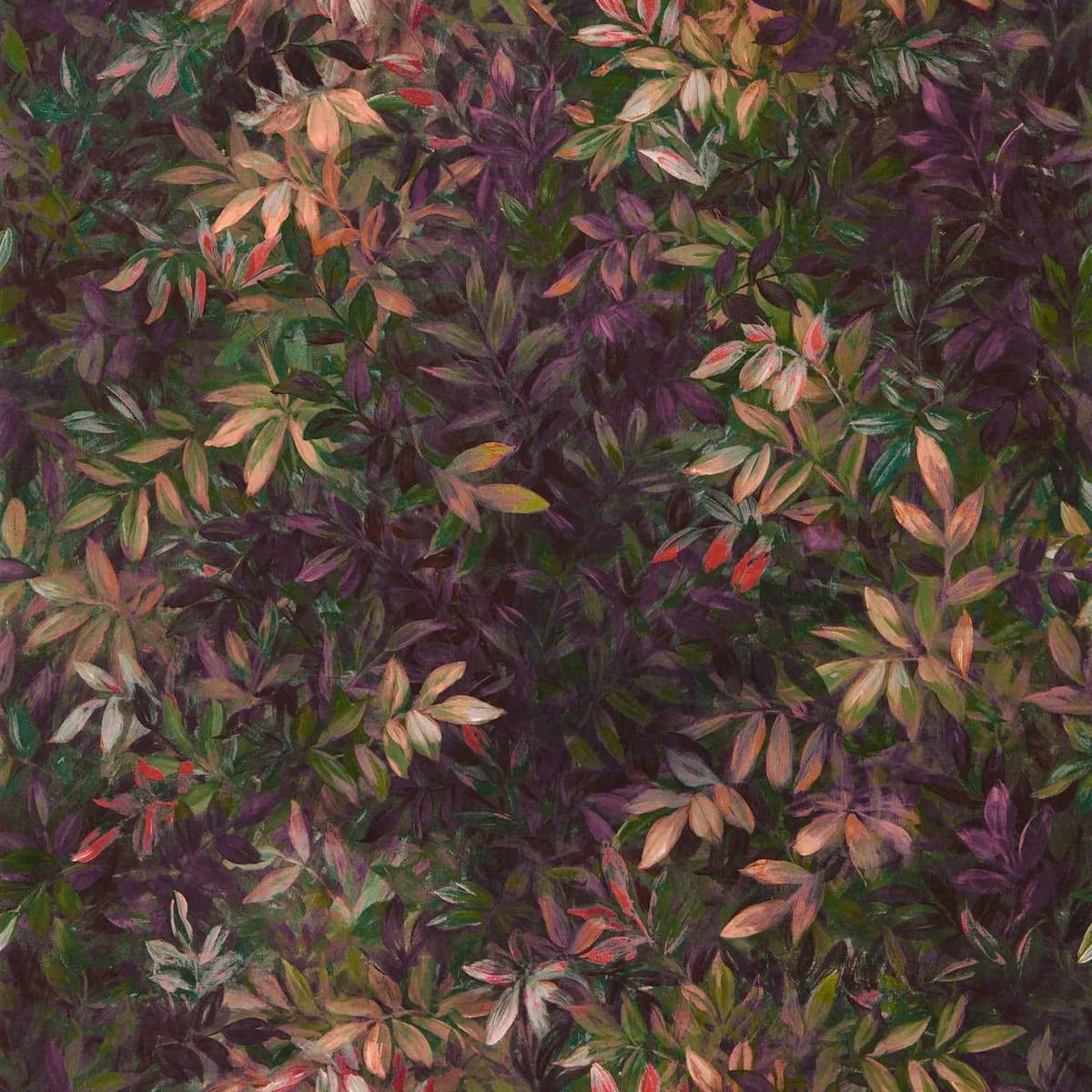 Congo Wallpaper — Amethyst/Emerald