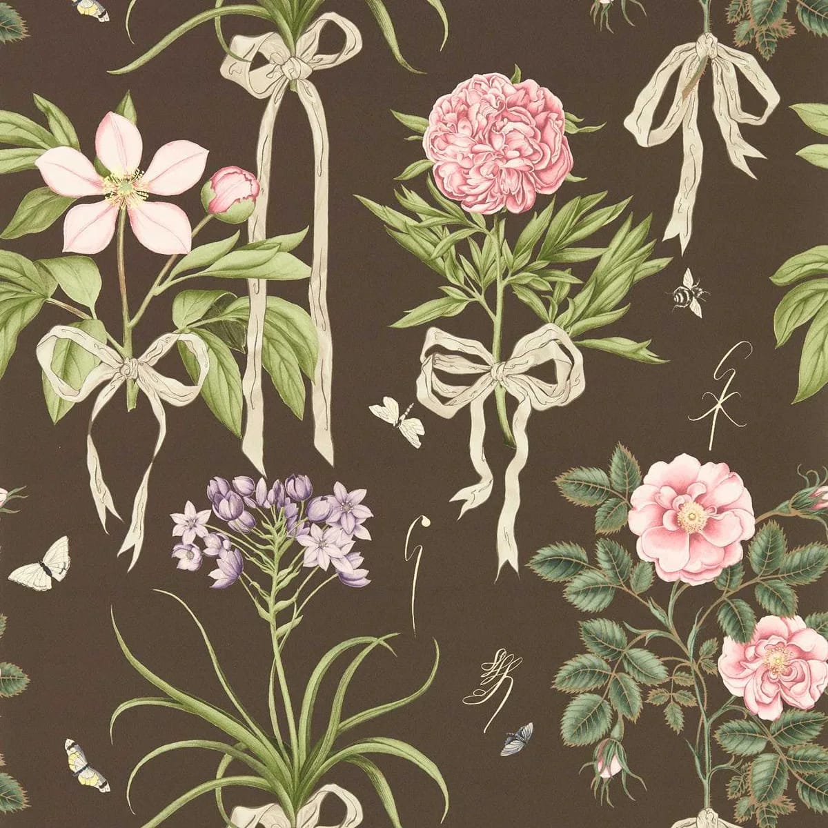 Cupid`s Beau Wallpaper roomset