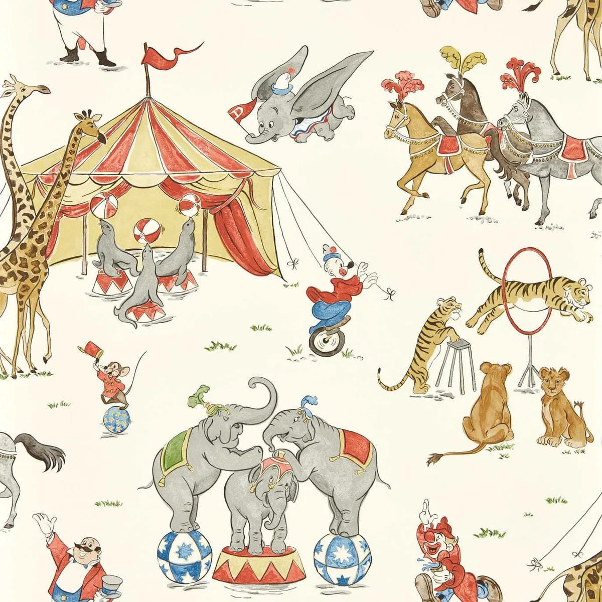 Dumbo Peanut Butter & Jelly Wallpaper roomset