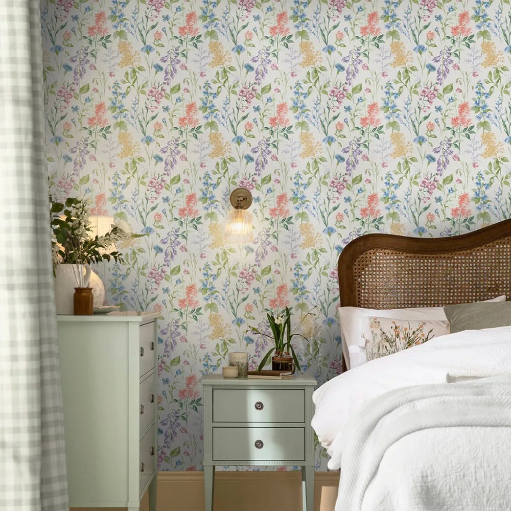 Elston Garden Wallpaper roomset