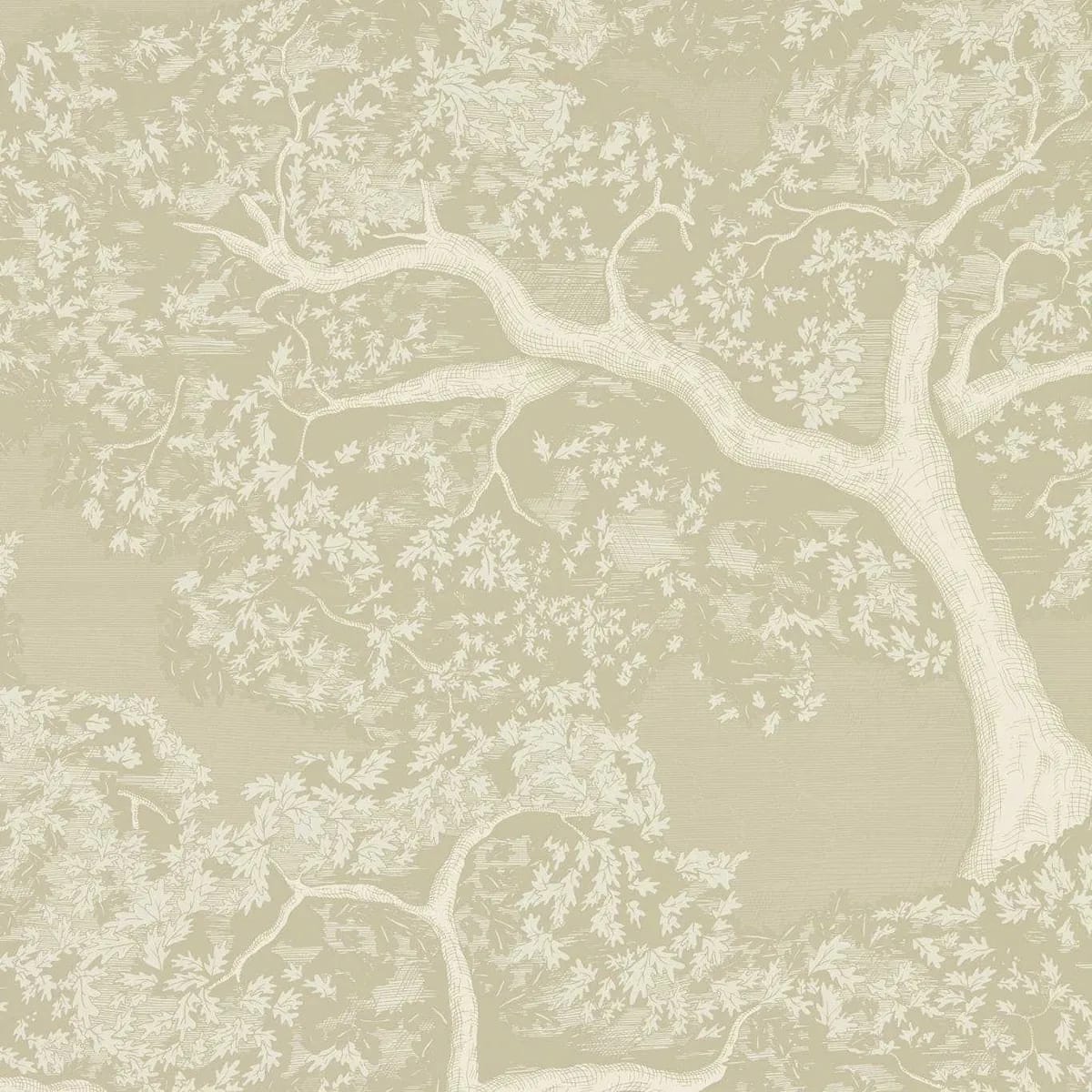 Eternal Oak Wallpaper — Incense/Pearl