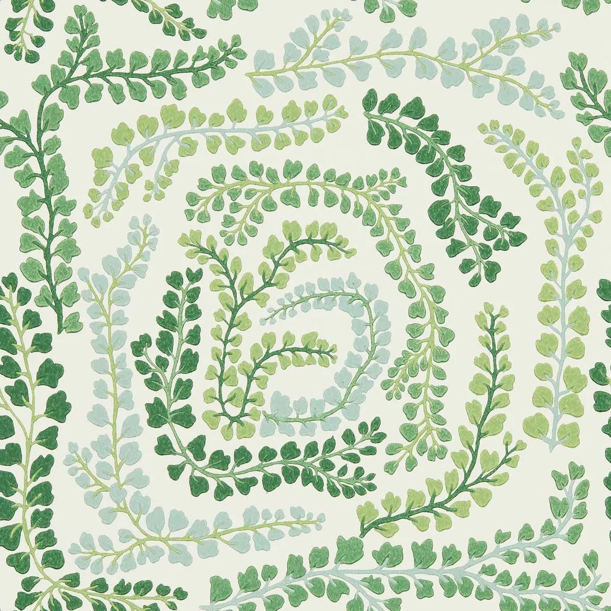 Fayola Wallpaper — Clover/Chalk