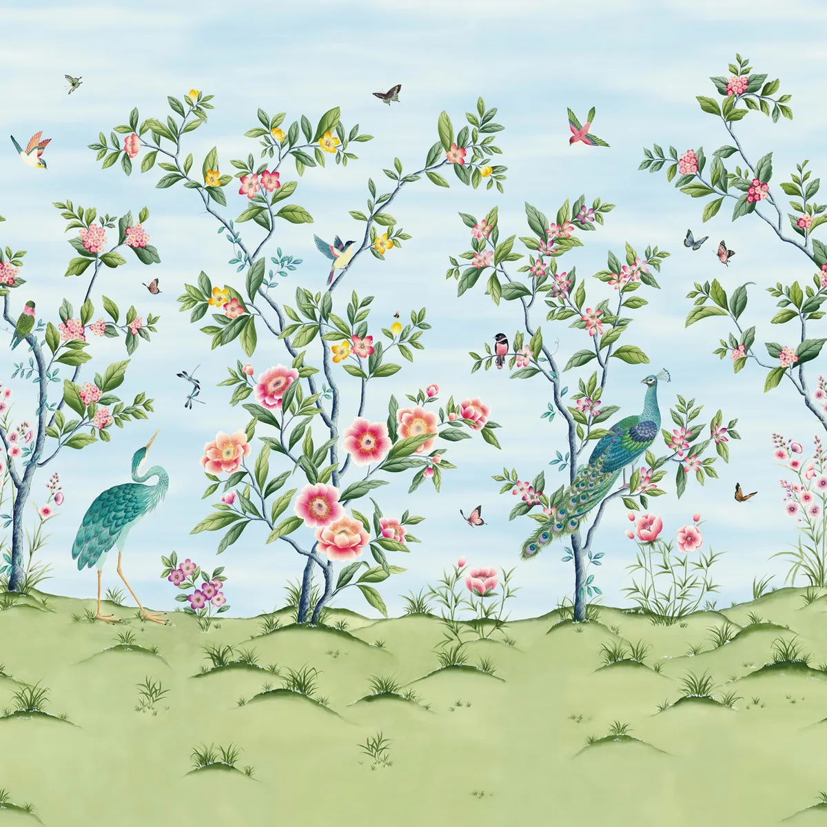 Florence Wallpaper — Sky/Meadow/Blossom