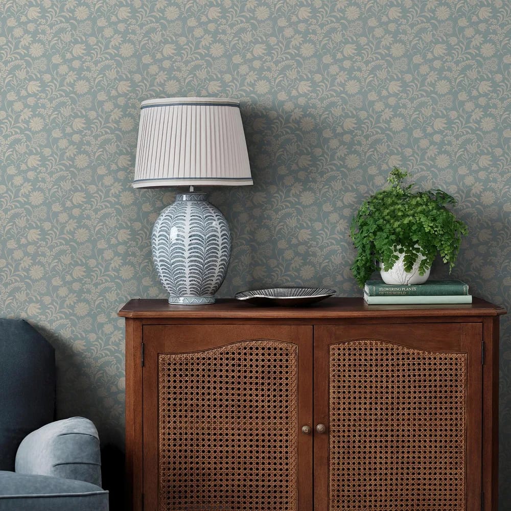 Hemingway Seaspray Wallpaper roomset