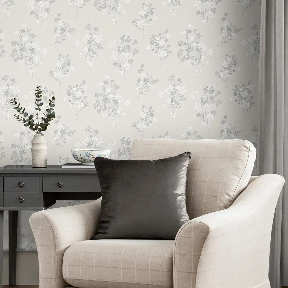 Igerna Natural Wallpaper roomset