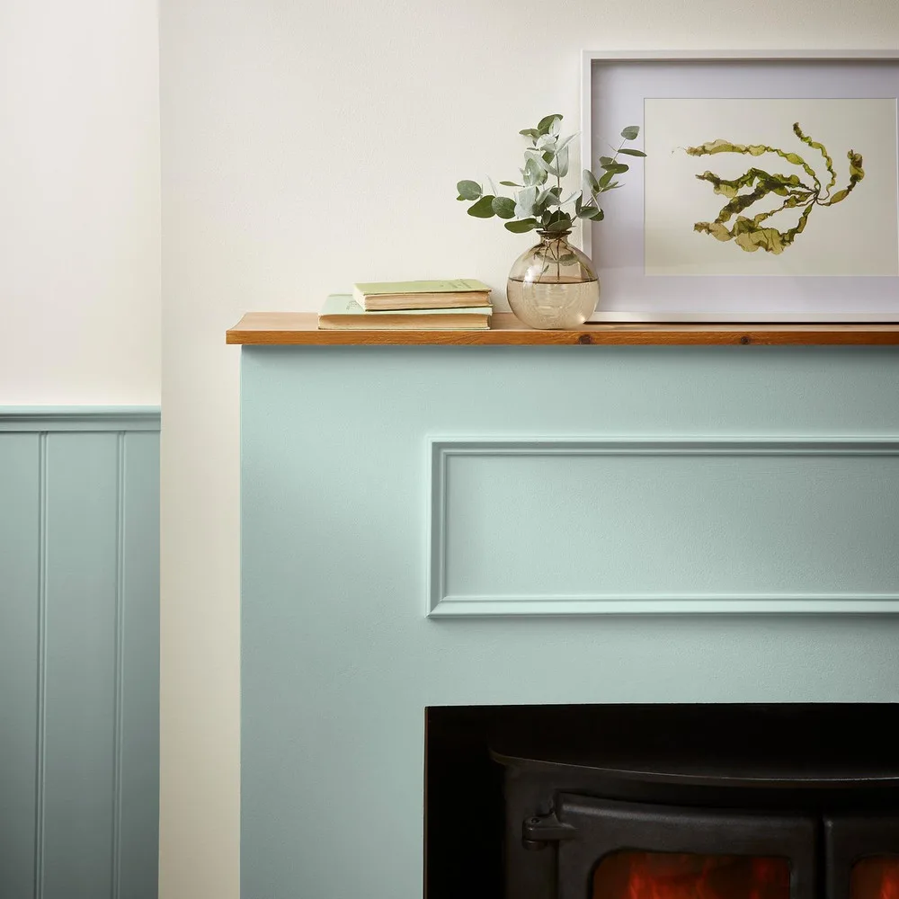 Joules Faded Woad Paint detail 1