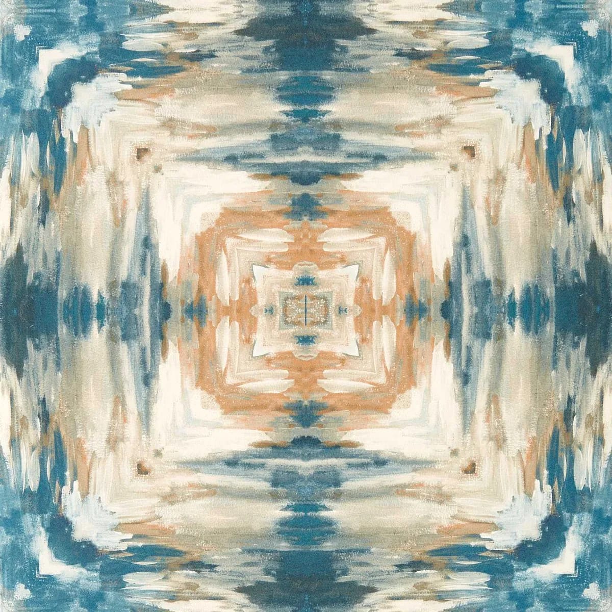 Kalia Wallpaper — Midnight/Antique