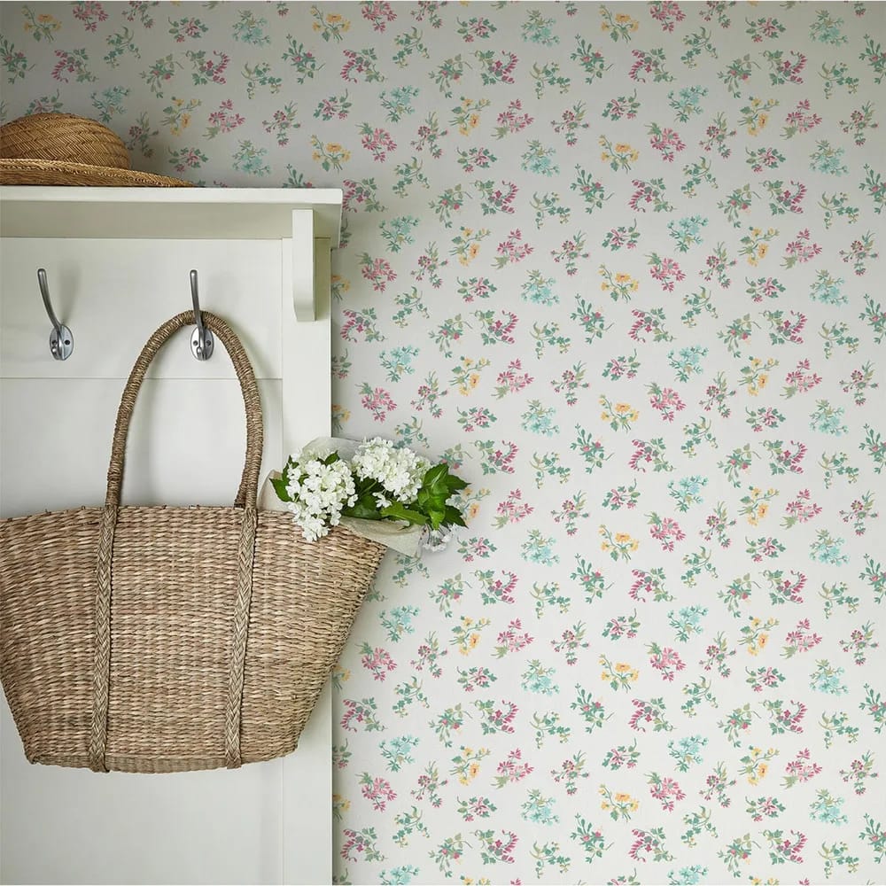 Keeleigh Posy Multi Wallpaper roomset