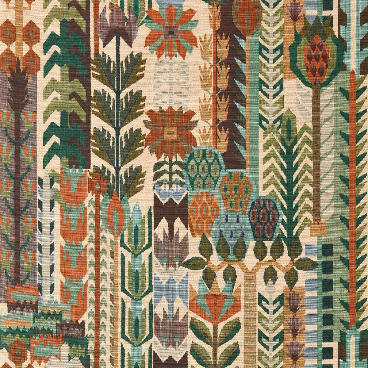 Kuparr Wallpaper — Evergreen/Terracotta