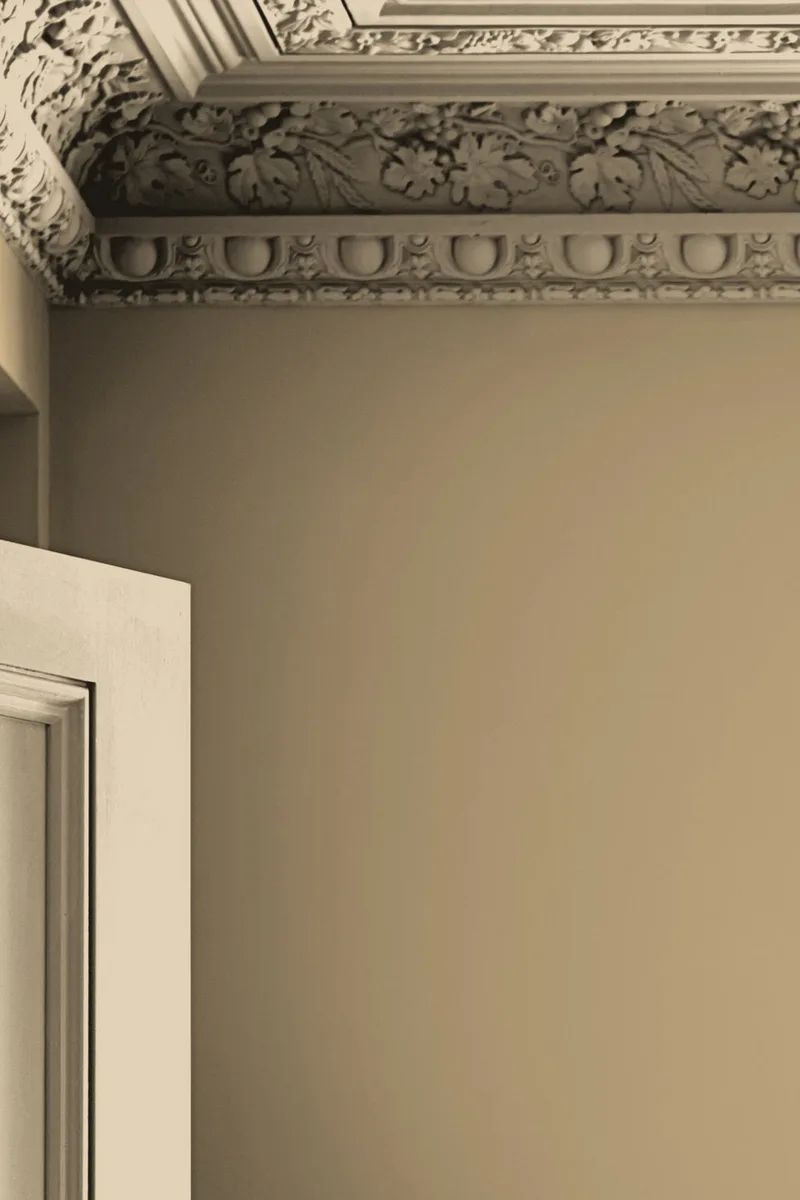 Laura Ashley Gold Paint detail 1