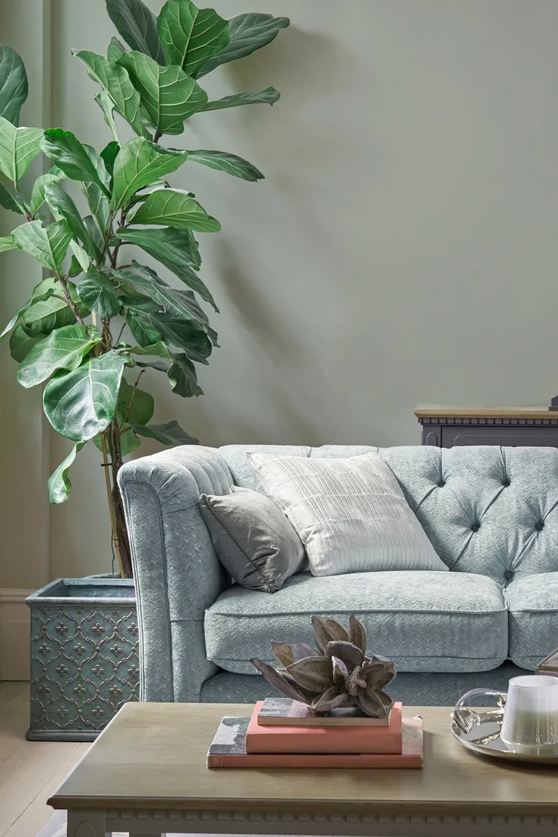 Laura Ashley Sage Leaf Paint detail 1
