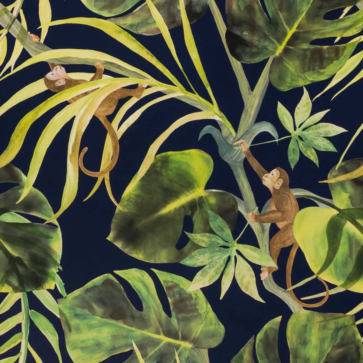 Monkey Business Wallpaper roomset