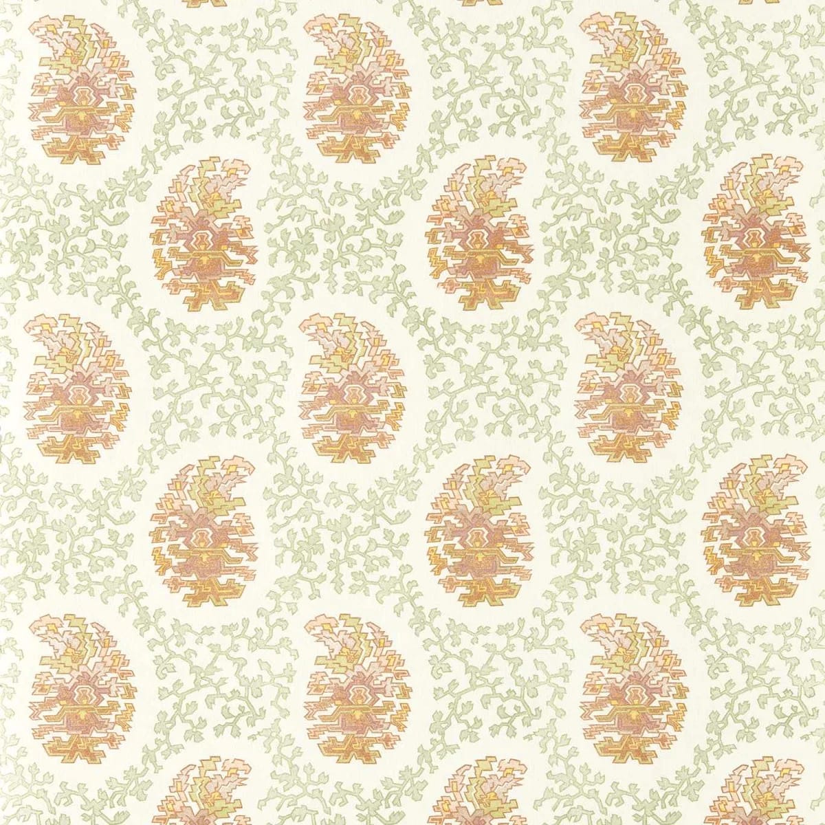 Paisley Wallpaper — Seaglass