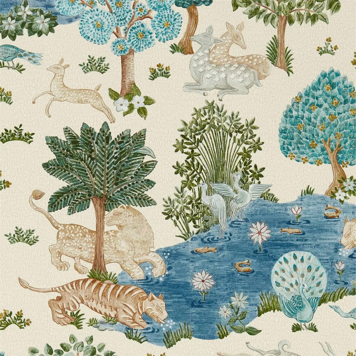 Pamir Garden Wallpaper roomset