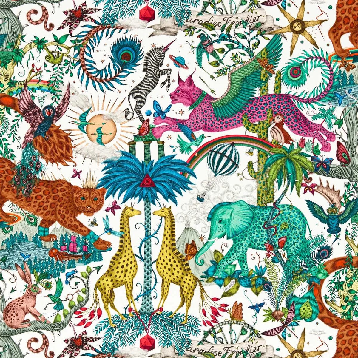Paradise Lost Wallpaper — Ivory Wp