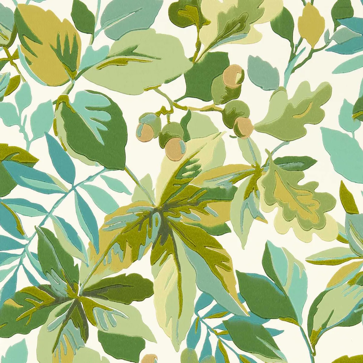 Robin`s Wood Wallpaper roomset