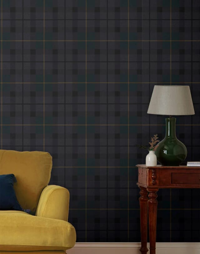 Rothero Check Wallpaper