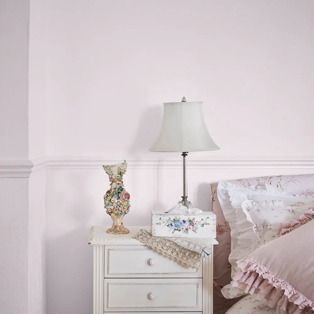 Shabby Pink Petals Paint detail 1