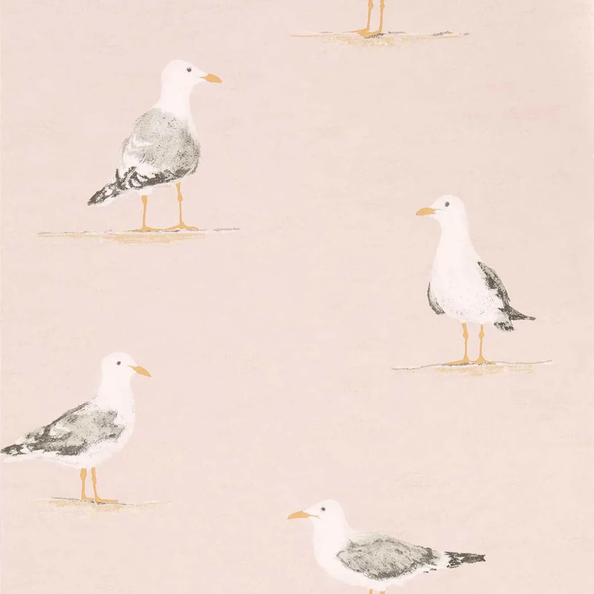Shore Birds Wallpaper roomset