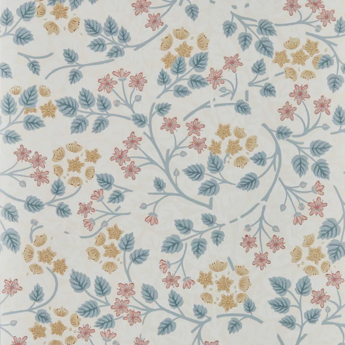 Silver Lime Wallpaper roomset