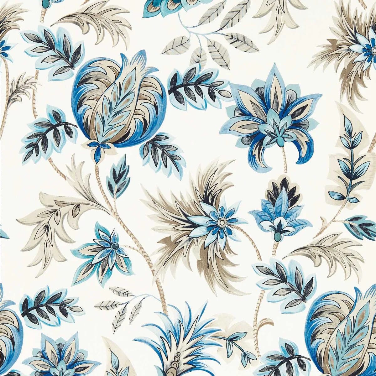 Sizergh Wallpaper — Denim