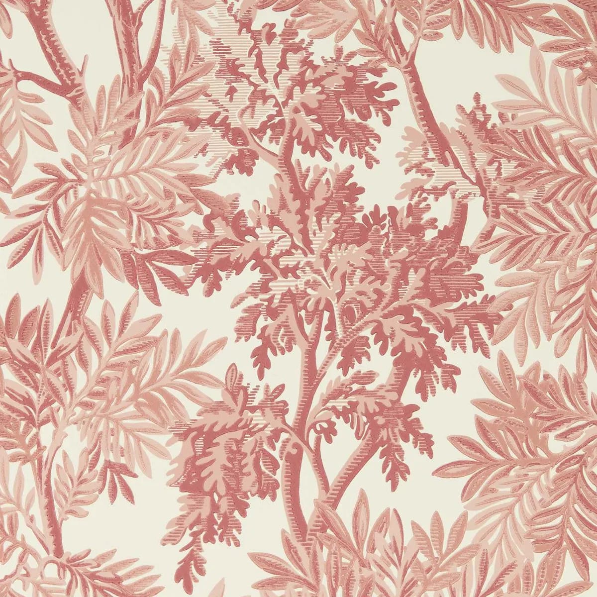 Tapestry Trees Wallpaper roomset