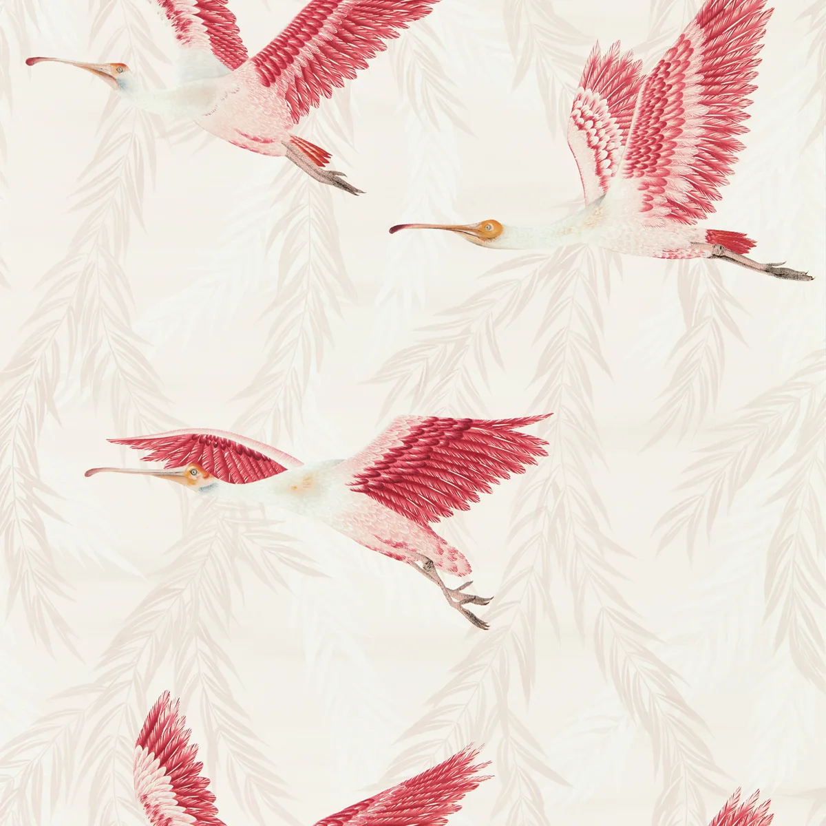 Valentina Wallpaper — Blush/Blossom