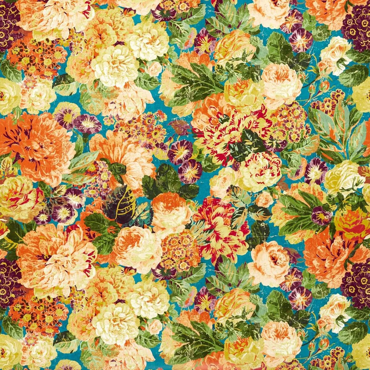 Very Rose And Peony Wallpaper roomset
