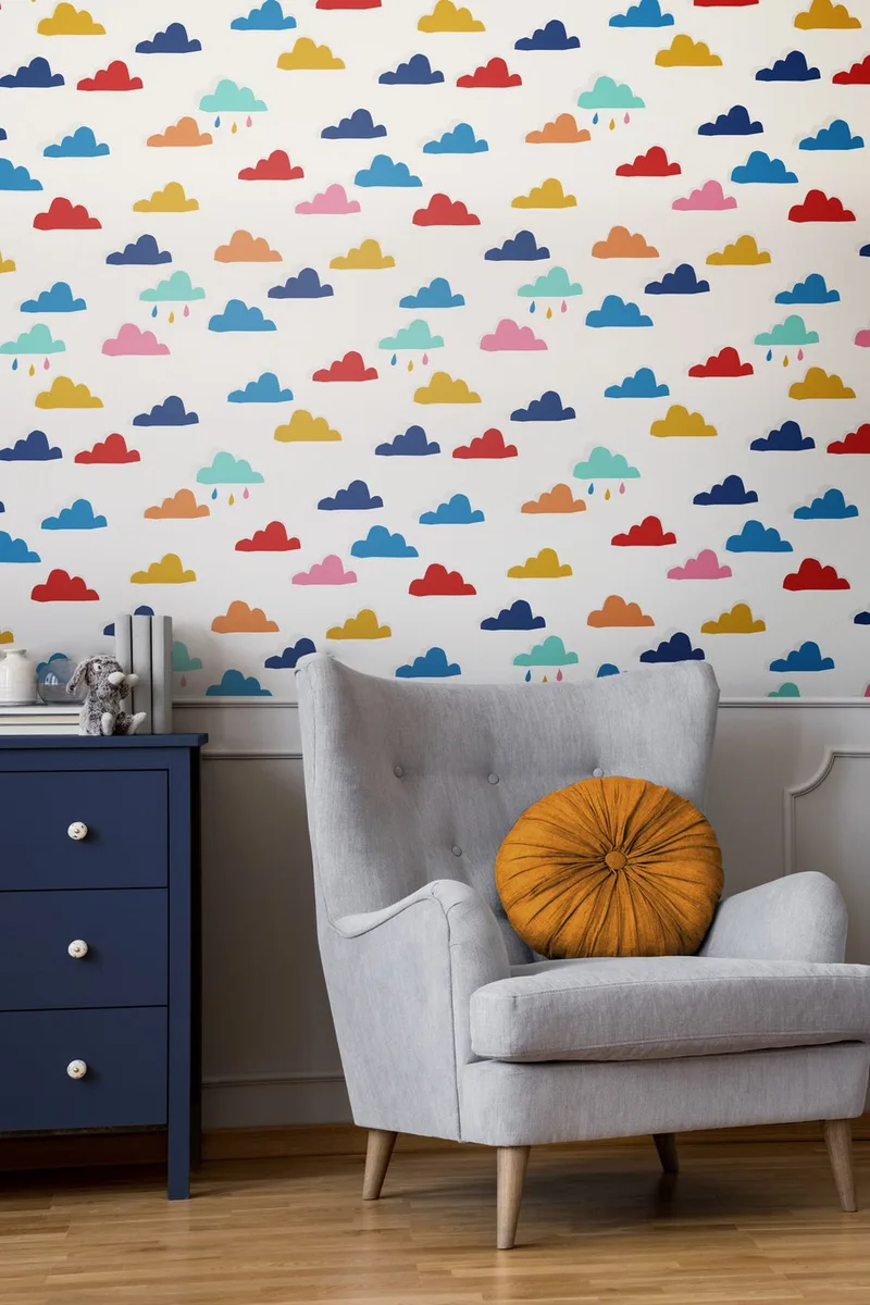 Whatever the Weather Wallpaper roomset