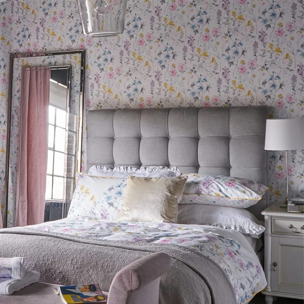 Wild Meadow Wallpaper roomset