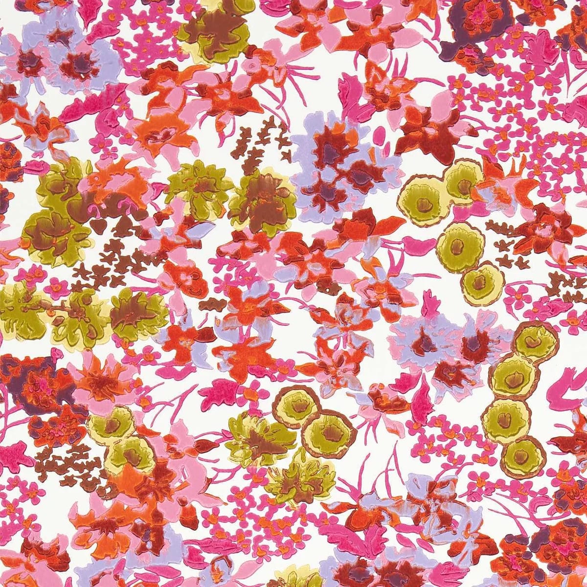 Wildflower Meadow Wallpaper roomset