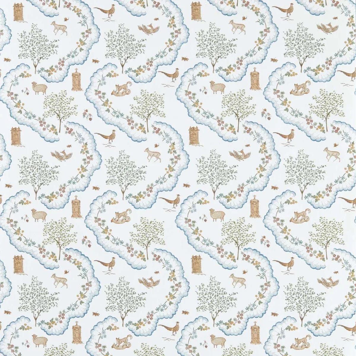Wildflower Meadow Wallpaper roomset