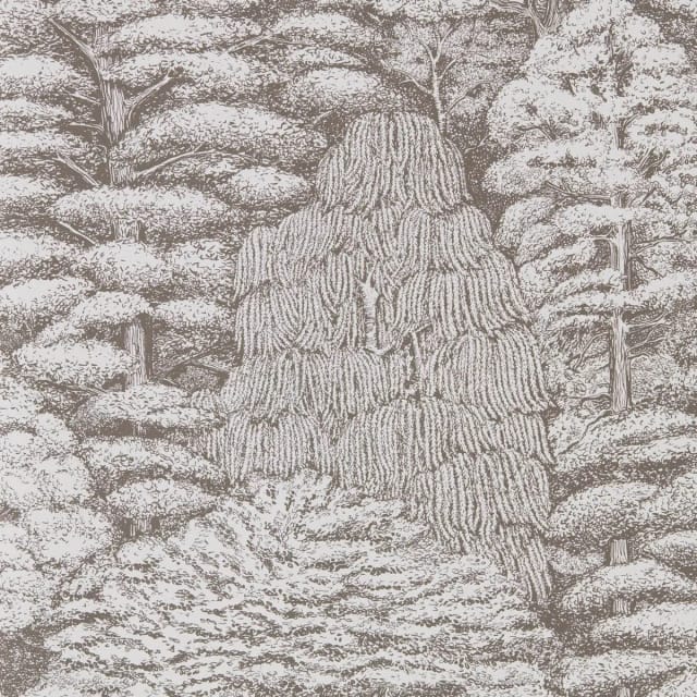 Woodland Toile Wallpaper